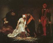 Paul Delaroche The Execution of Lady Jane Grey oil painting picture wholesale